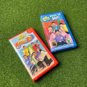 The Wiggles Lot of 2 VHS 2003 Wiggle Bay 1999 Wake Up Jeff Get Up & Dance